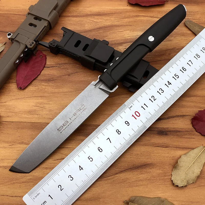 EDC Мамба тактический нож охотничьи ножи для выживания tanto N690 сталь с фиксированным лезвием экстремальное соотношение пустыня открытый инструмент mes facas