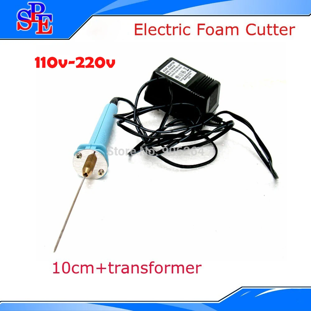 

Free Ship and Hot Sell 110v Electric knife hot cutter 10cm Hot Knife Styrofoam Cutter Pen Electronic Voltage Transformer Adaptor