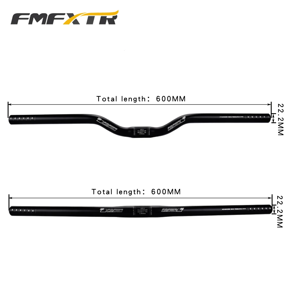 FMFXTR 25.4mmx520/600 мм алюминиевый сплав, руль для велосипеда, прочный стояк для горного велосипеда, запчасти для горного велосипеда