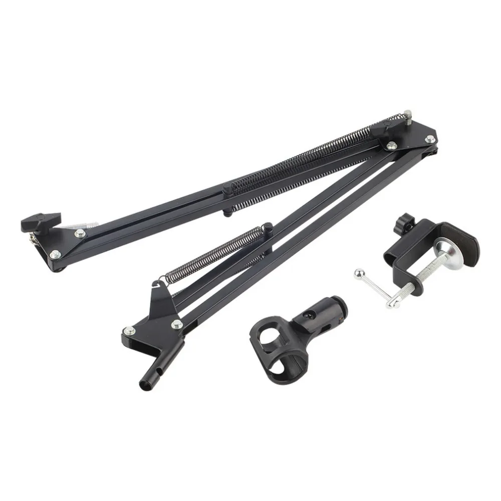 Mic Microphone Suspension Boom Scissor Arm Stand Holder for Studio Broadcast Wholesale Dropshipping