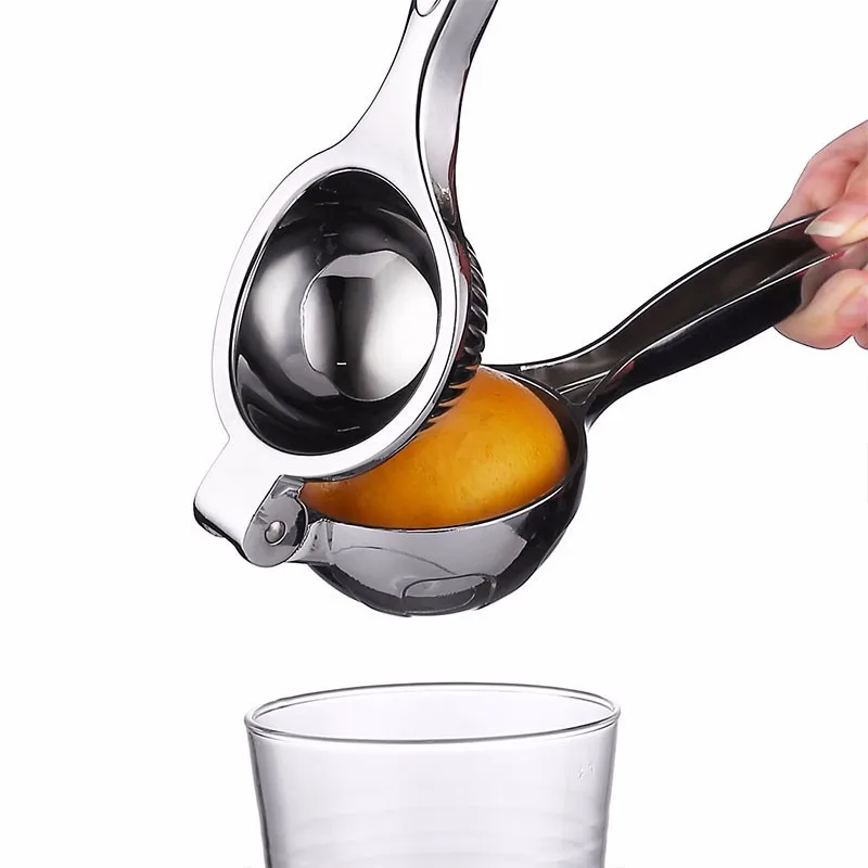 

Stainless Steel Juicer Squeezer Mini Household Manual Fruit Juicer Portable Citrus Lemon Clip Convenient Fruit Pressing