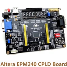 Altera EPM240 CPLD многофункциональная плата AD/DA шаговый двигатель интерфейс приемник макетная плата+ USB бластер+ 5 В источник питания