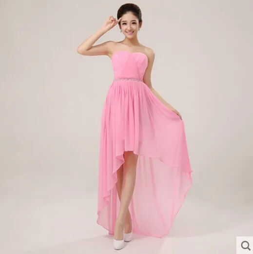 Buy Cheap Chiffon Bridesmaid Dress Under 50 High Low