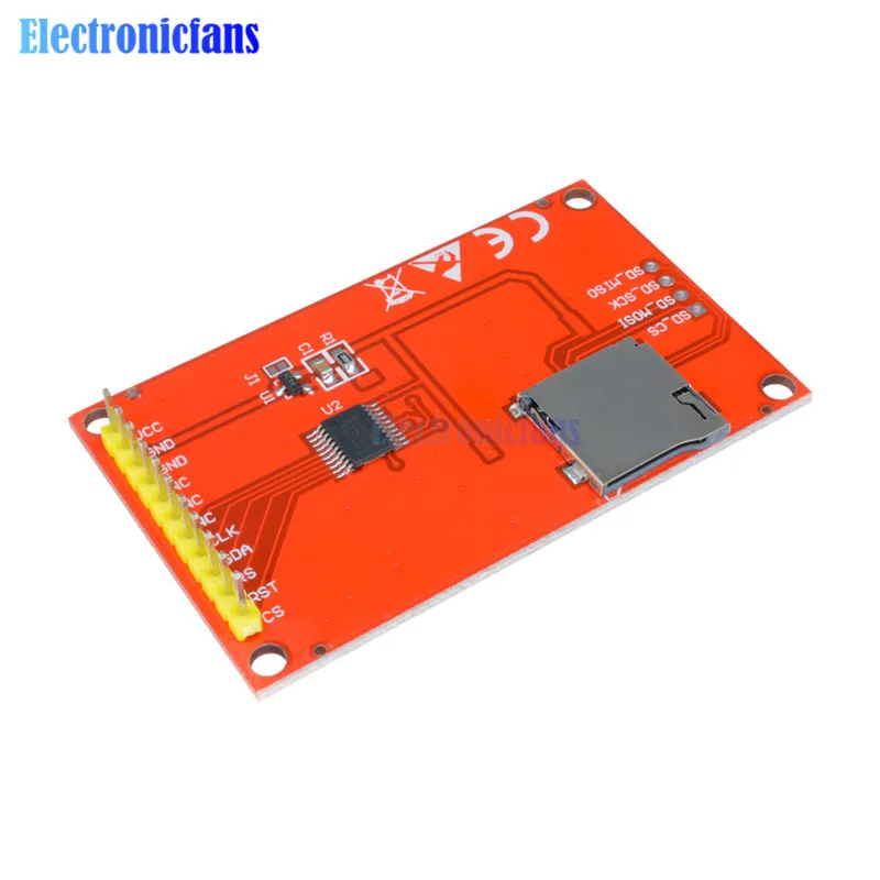 1," 1,8 дюймов TFT ЖК-дисплей модуль ST7735S контроллер 128x160 51/AVR/STM32/ARM 8/16 бит плата привода для Arduino SPI I/O 11 Pin