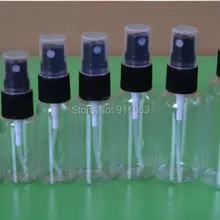 10 мл, 50 штук, прозрачные ПЭТ Косметика многоразового бутылки, спрей bottlel для аромата, вода цветочная, цветочная вода и т. д