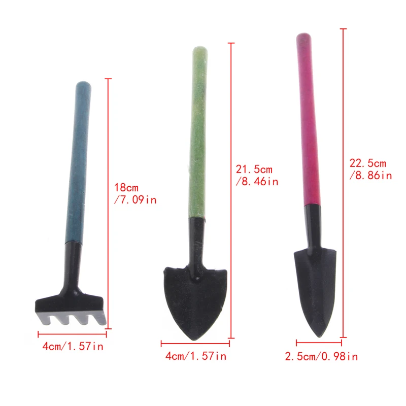 3Pcs Kid Children Mini font b Garden b font font b Tools b font Set Trowel