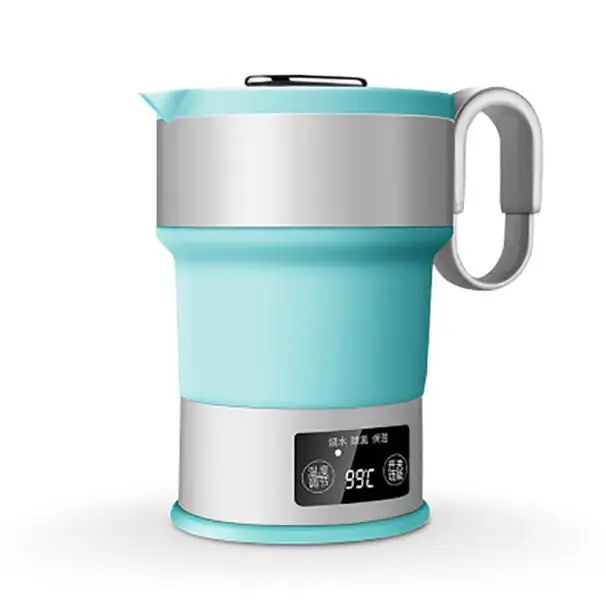 

100-240V Folding Type Travel Electric Kettle Portable Kettle Mini 0.6L High Quality Portable Boiling Kettle For Gift