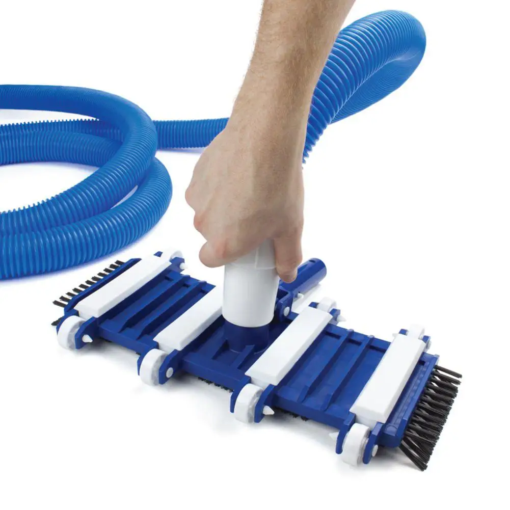 winnerruby Swimming Pool Vacuum Hose,Professional Spiral Hose for Pool Filters with Swivel Cuff,Double Layer Suction Pipe 1.5 Inch 5m//10m
