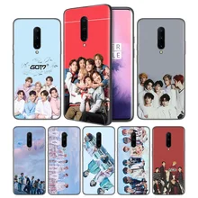 GOT7 kpop Soft Black Silicone Case Cover for OnePlus 6 6T 7 Pro 5G Ultra-thin TPU Phone Back Protective