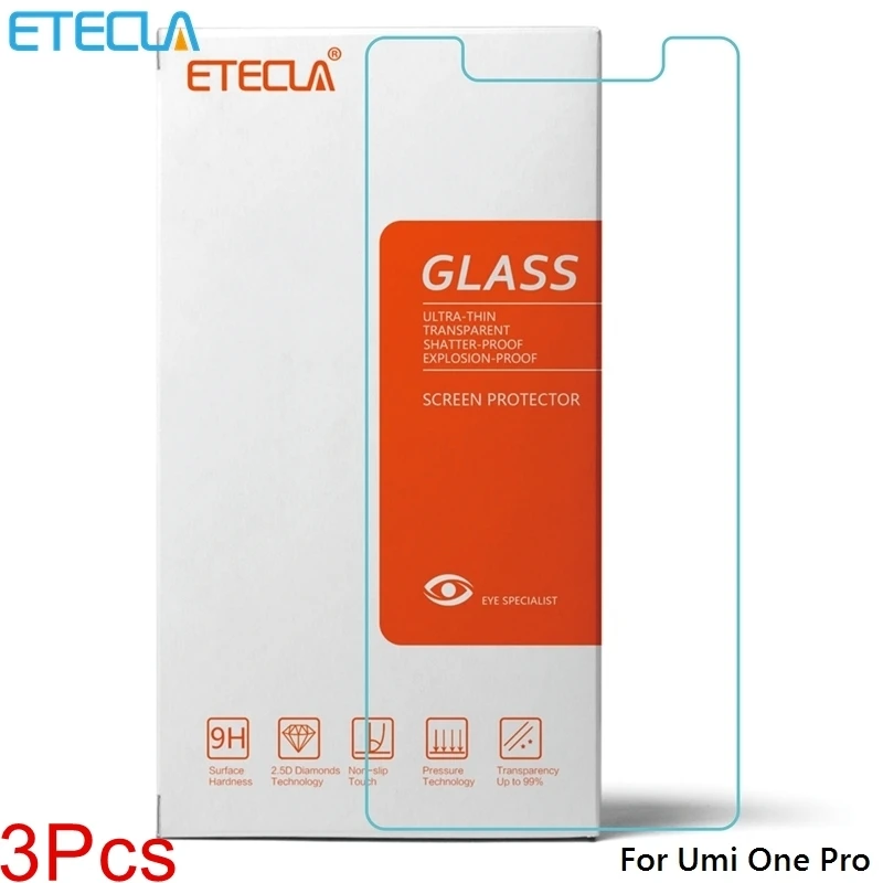 

3PCS For Umi One Pro Glass Umidigi One Pro Tempered Glass On On Umi One Pro Screen Protector Transparent HD Protective Glass