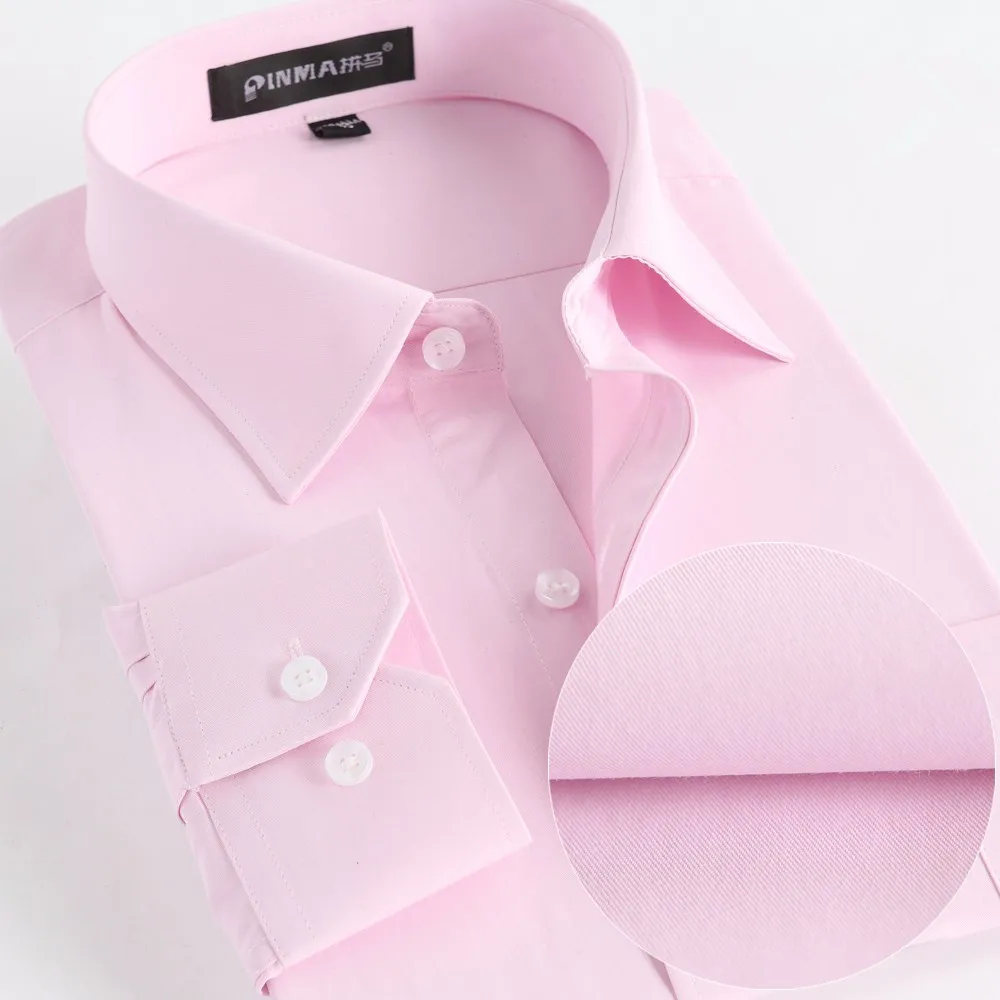Мужские рубашки Social, брендовые весенние Формальные не железные рубашки, солидные с длинным рукавом, деловые модные мужские рубашки с пуговицами X020