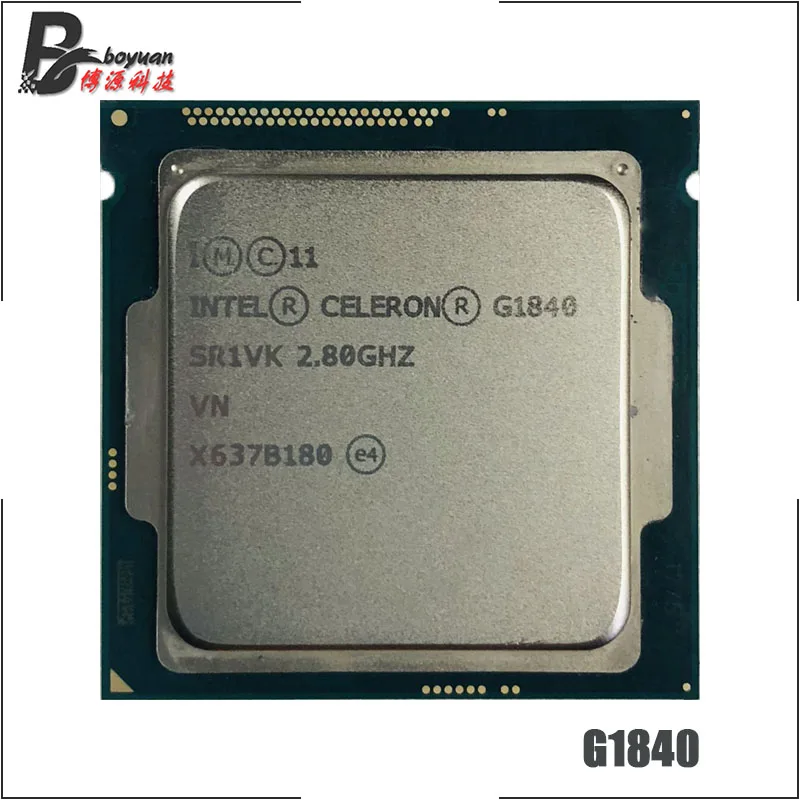 Двухъядерный процессор Intel Celeron G1840 2 8 ГГц м 53 Вт LGA 1150 | Компьютеры и офис