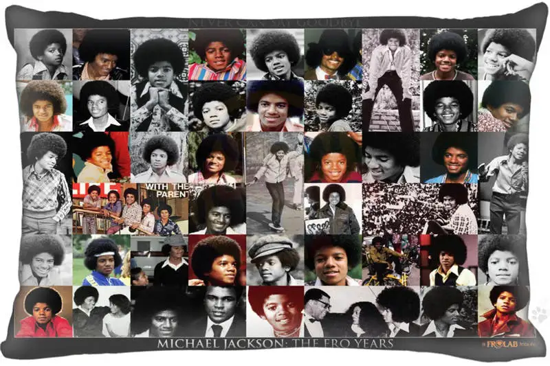 Темно-серый Новинка Майкл Подушка Майкл Джексон чехол 16x24 дюйма удобные самый лучший подарок для вашей семьи, высокое качество,, CO8 - Цвет: Темно-серый