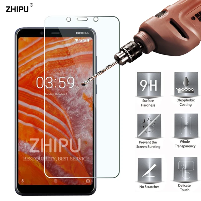 

Tempered Glass For Nokia 3.1 Plus 5.1 Plus 6.1 Plus Glass Screen Protector 9H Tempered Glass For Nokia X6 X5 Protective Film