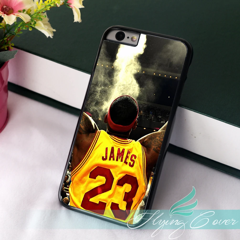 بشت Coque LeBron James Basketball 23 Phone Cases for iPhone X 8 8Plus ... coque iphone 7 Lebron James Three Point