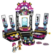 BELA Friends Series Pop Star Show Stage Building Blocks Classic For Girl Kids Model Toys Minifigures Marvel Compatible Legoe