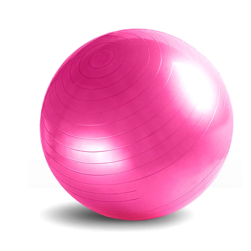 Мяч для фитнеса и йоги Противоскользящий фитбол гимнастический упражнения пилатес мячи с насосом баланс 65 см bola de pilates взрывозащищенный