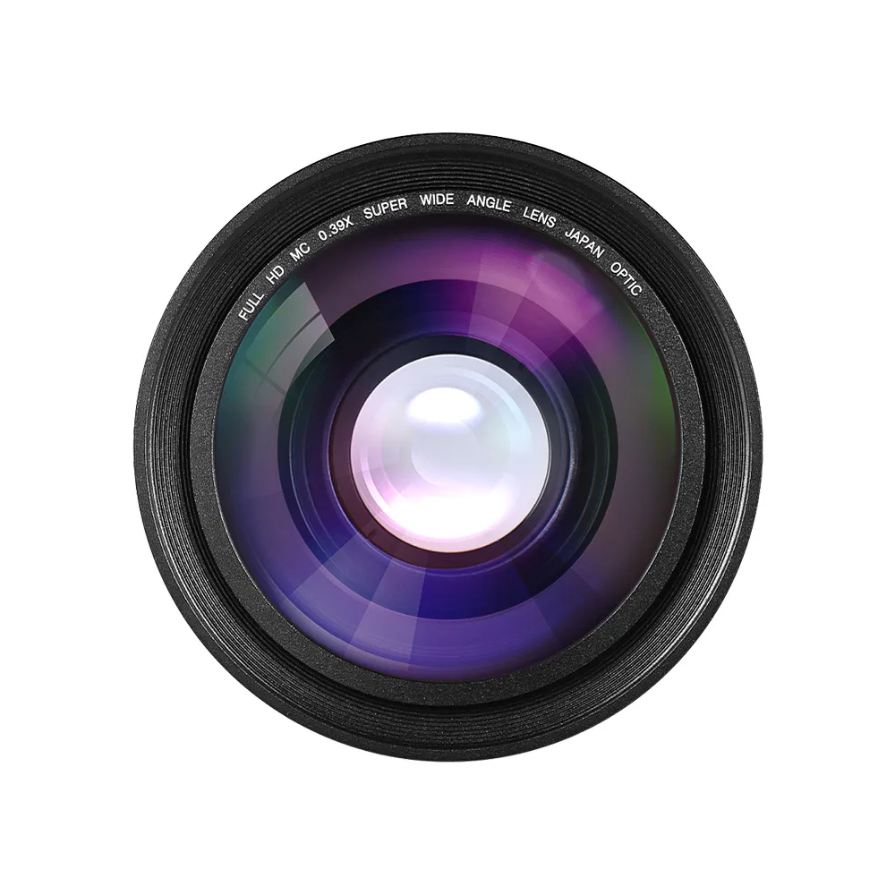 30 мм 37 0.39X Full HD широкоугольный макрообъектив для Ordro Andoer Цифровая видеокамера