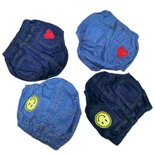 ; джинсовые шорты для маленьких детей; летние детские шорты в стиле пэчворк с рисунком для девочек; джинсовые короткие брюки с эластичной резинкой на талии