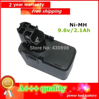 

Ni-MH 9.6v 2.1Ah Replacement for Bosch tool battery 2607335037, 2607335072, 2607335152, 2607335254, 2607355230,2607335230 BAT001