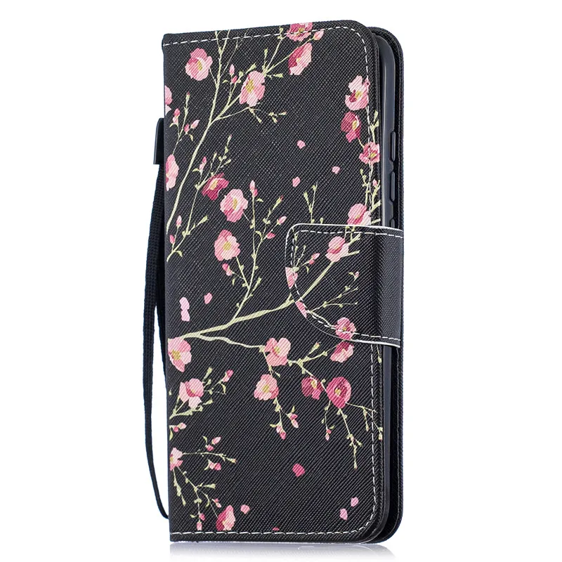 Huawei Y6 Case Leather Case on For Coque Huawei Y6 Cover for Huawei Y 6 Y6 Prime Case Fundas Wallet Cover - Цвет: V