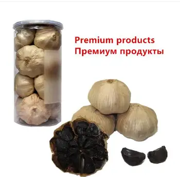 

120 days fermented canned 500g organic black garlic, free shipping