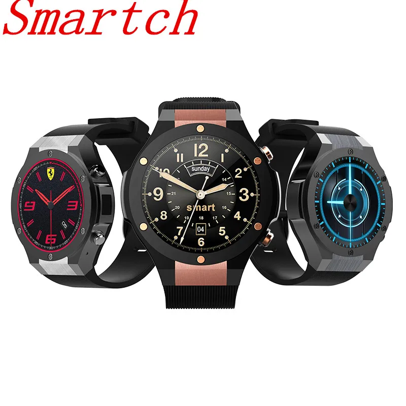 Discount  Smartch New H2 Smart Watch With GPS Wifi 3G Camera Smartwatch MTK6580 IP67 Waterproof 400*400 Heart