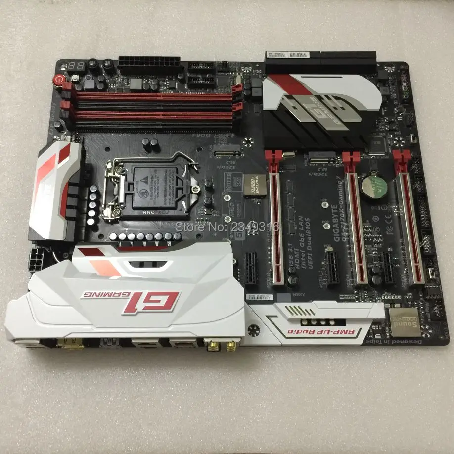 Для Gigabyte GA Z170X GAMING 7 оригинальная б/у материнская плата Z170 LGA 1151 DDR4 64G USB3.1