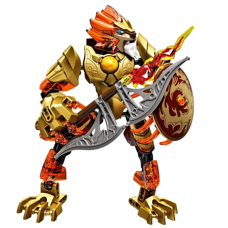 

Boxes Chimaed lion crocodile Panther Elephant eagle 815 action figure Building Block toys Compatible Chimaed