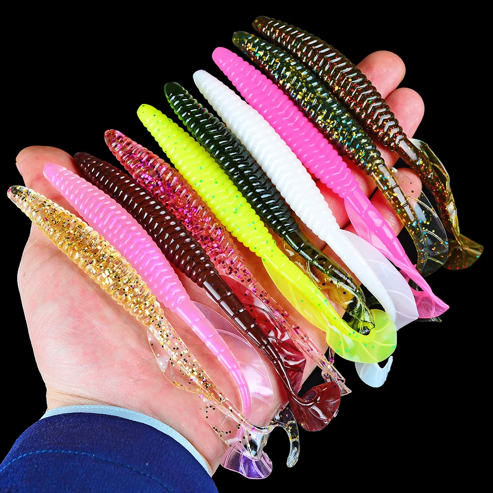 FLYBASS 10 шт/партия Силиконовые 7g 0 25 oz/14 5 cm 7 "мягкие блесна воблер мягкие