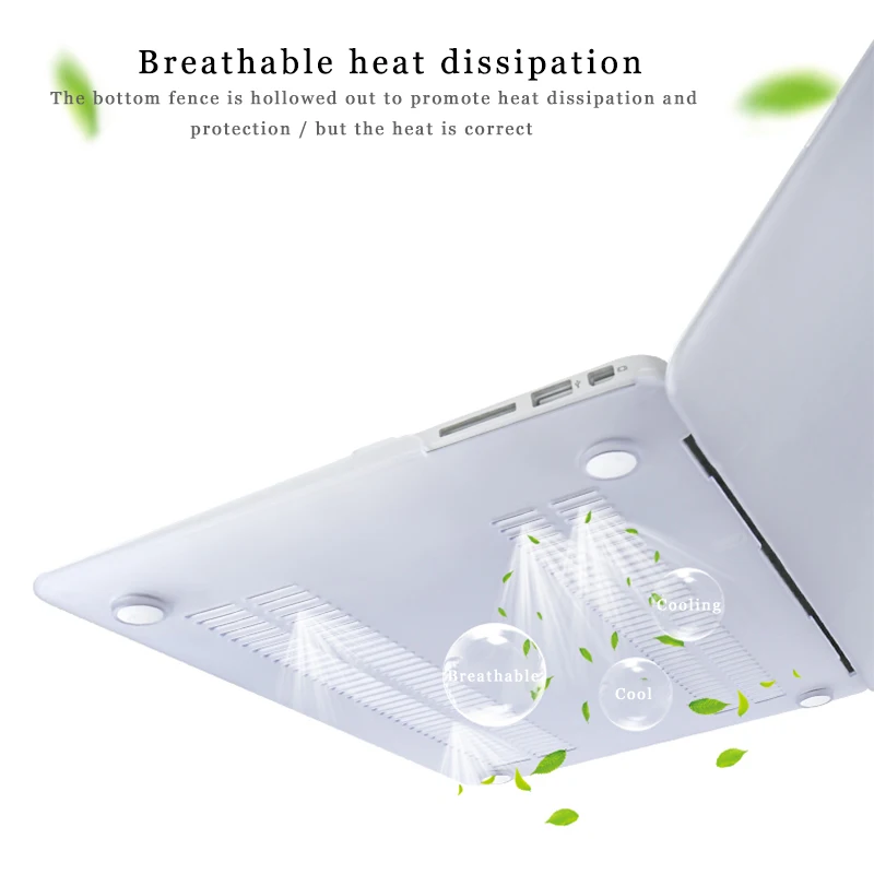 Laptop com Touch id para Macbook Capa para Mac Book Air m2 Case Pro 16 m3 m2 m1 Pro 14 15 13 12 A2681 A2337 A2179 Case de - Imagem 3