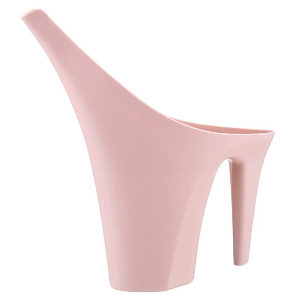 Пластиковая Цветочная Лейка креативные садовые инструменты полив чайник пластиковый домашний сад патио полив горшок длинный - Цвет: Pink