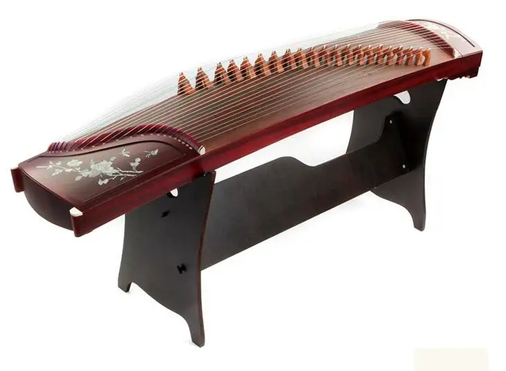 Национальный патент высокое качество Китай guzheng platane деревянные музыкальные инструменты Zither 21 струны с аксессуарами guzheng струны