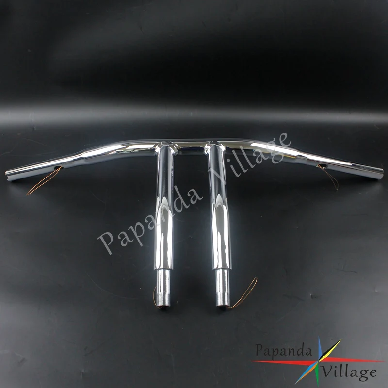 Хромированный мотоцикл 12 &quotRise T Bars руль для Harley Dyna Lowrider Sportster XL 883 1200 48 FLST FXST