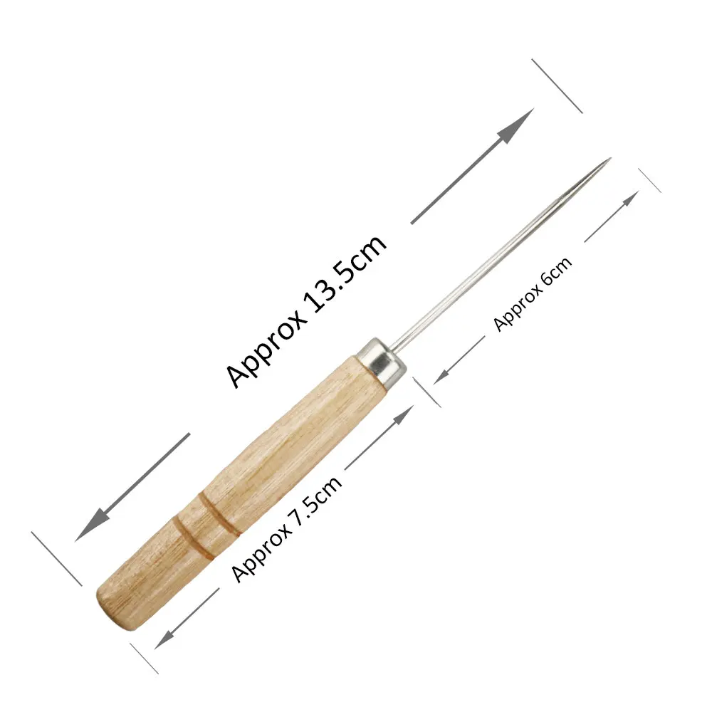1 шт. кальян с деревянной ручкой фольга пирсинг инструмент дырокол Chicha Narguile алюминиевая фольга аксессуары для кальяна