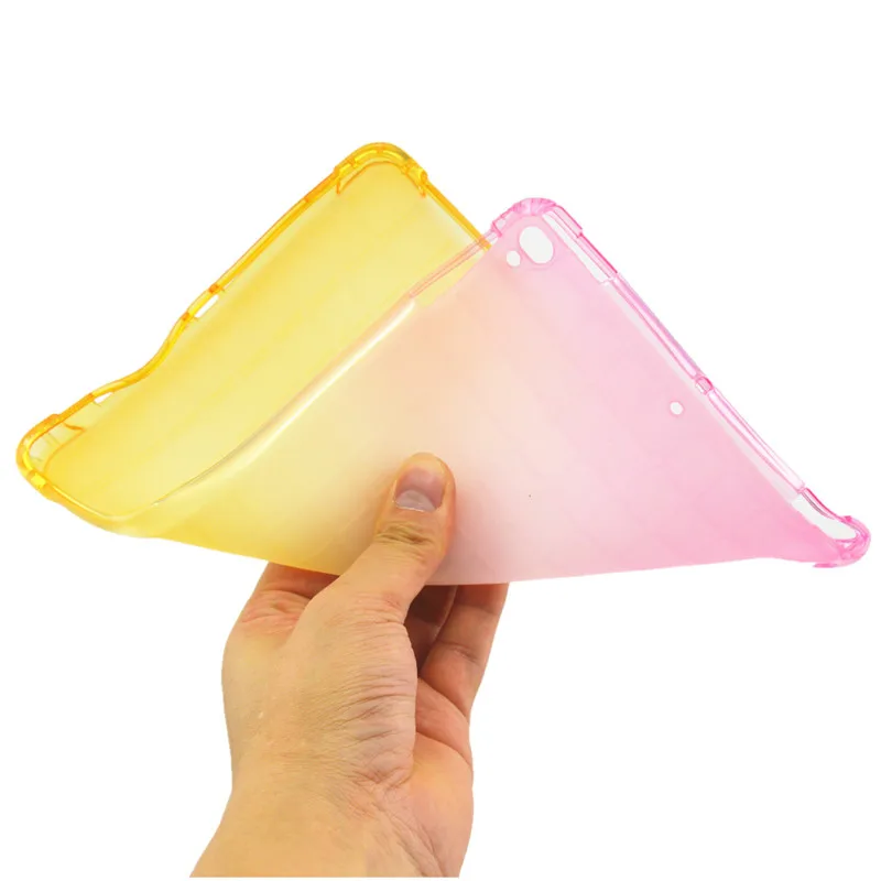 Wekays Gradual Change Silicone Case For iPad Mini 1 2 3 Multicolour Clear Tablet Cover For iPad mini 2 mini 3 Case Coque Fundas Wekays Gradual Change Silicone Case For iPad Mini 1 2 3 Multicolour Clear Tablet Cover For iPad mini 2 mini 3 Case Coque Fundas