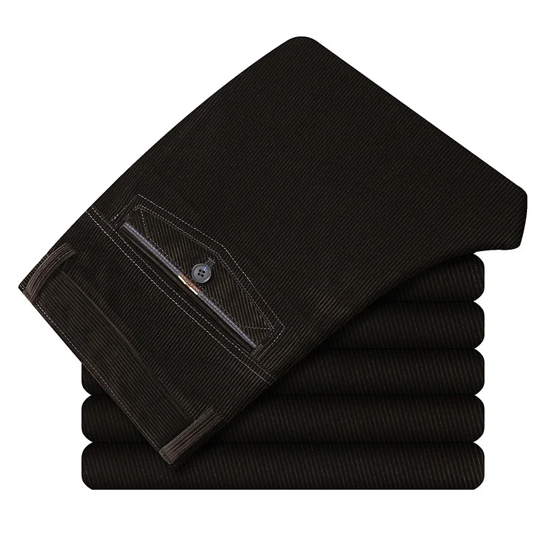 Zogaa мужские брюки большого размера 29-40 черный мужской костюм брюки slim fit Бизнес брюки бренд Человек Весна Китай inported одежда - Цвет: Coffe