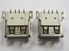 20PCS Smd usb socket a usb-a female interface high temperature resistant 260 usb a whole
