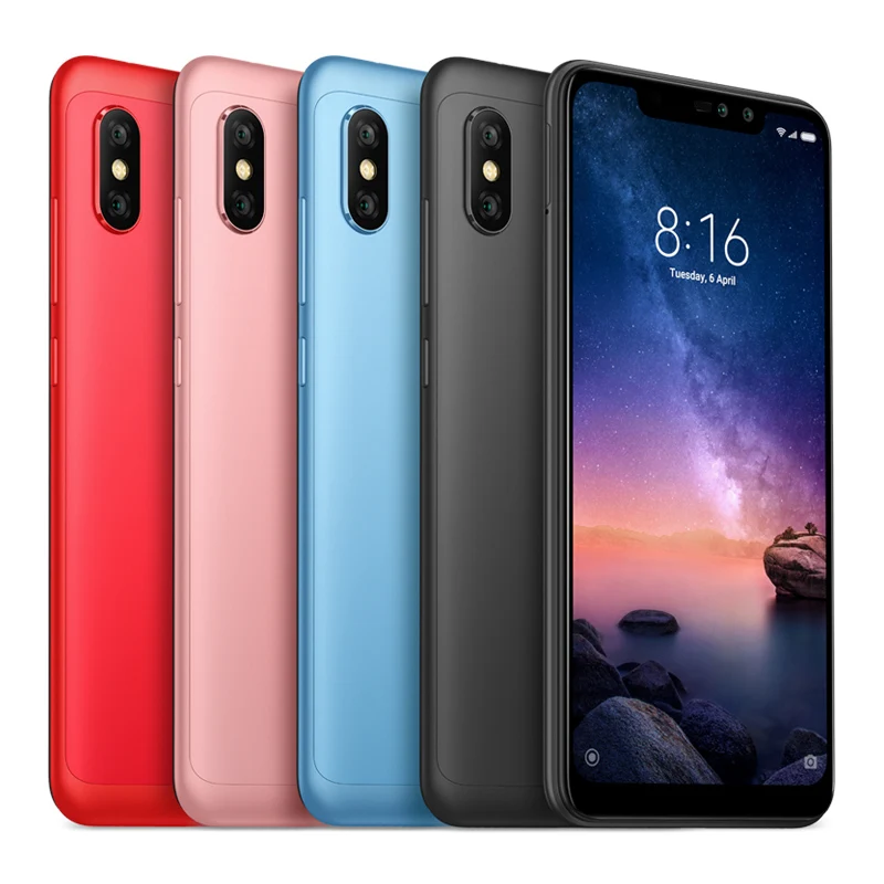 В наличии глобальная версия Xiaomi Redmi Note 6 Pro 3 ГБ 32 Note6 Snapdragon S636 мобильный телефон 26