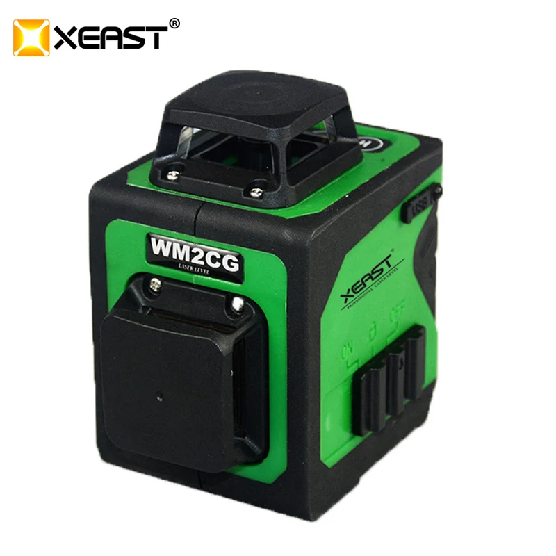 

XEAST 2D 8Lines Green Laser Levels Self-Leveling 360 Horizontal And Vertical Green Laser Beam Line OSRAM Laser Module