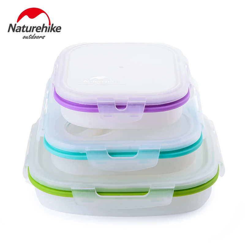 Sartenes Naturhike Nueva Ultraligero Acampar Al Aire Libre Portable de la Alta Calidad Cuencos Ambientalmente Reutilizables Envase de Alimento