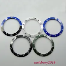 Горячая Распродажа parnis, высокое качество, 39,9 мм, черный, синий, зеленый, керамический ободок, вставка(5 цветов на выбор), сделано для 44 мм часов с автоматическим механизмом