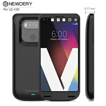 

Hot selling 5000mAh battery charger case detachable power phone battery case for LG V20 Backup battery case
