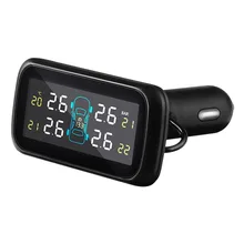 Auto Auto Drahtlose 4 Externe Sensoren Alarmanlage LCD Display Reifen Tire Pressure Monitoring System für Auto TPMS Diagnose-Tool
