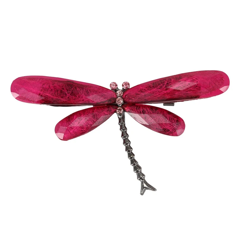 

Vintage Design Shinny Crystal Rhinestone Dragonfly Brooches For Women Dress Scarf Brooch Pins Jewelry Accessories Gift