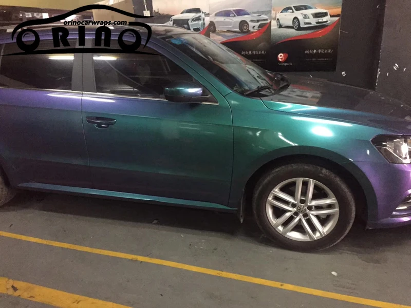 Glossy Pearl Chameleon Vinyl Wrap Film-9