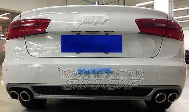 Sport Style High Quality PU Rear Lip Diffuser Fit For Audi A4 B8 Non-Sline Bumper 2008-2012