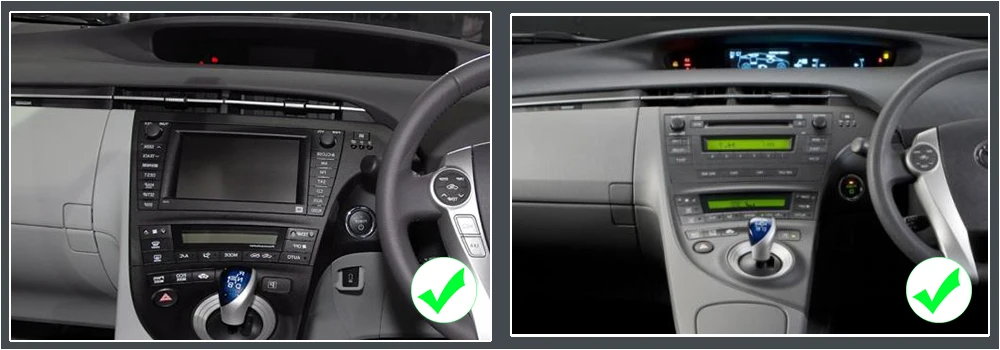 Cheap ZaiXi For Toyota Prius 2009~2015 Car Android Multimedia System 2 DIN Auto DVD Player GPS Navi Navigation Radio Audio WiFi 2