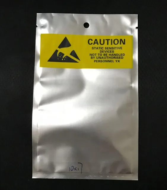 1000pcs 17*10cm Electronic components batteries anti static plastic