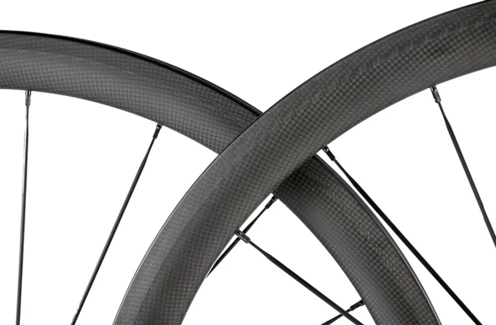 Perfect Superteam 700C 38mm clincher wheelset 3K Matte 3